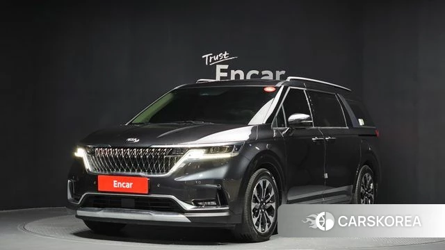 Kia Carnival 4th generation 2020 Серый из Кореи
