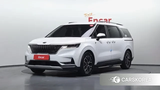 Kia Carnival 4th generation 2021 Белый из Кореи