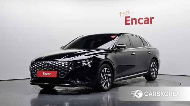 Hyundai The New Grandeur IG Hybrid 2021 Черный из Кореи