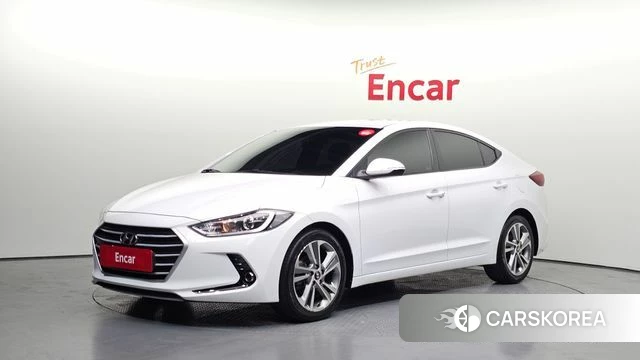Hyundai Avante AD 2018 Белый из Кореи