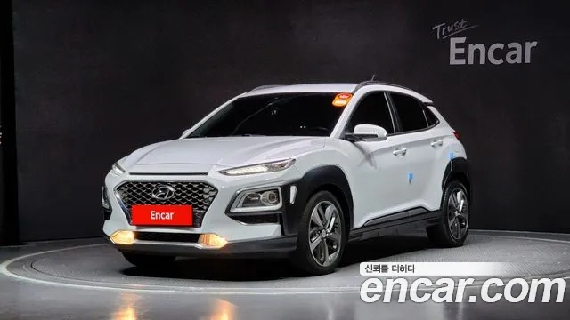 Hyundai Kona 2018 Белый из Кореи