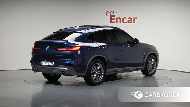 BMW X4 (G02) 2021 Синий из Кореи