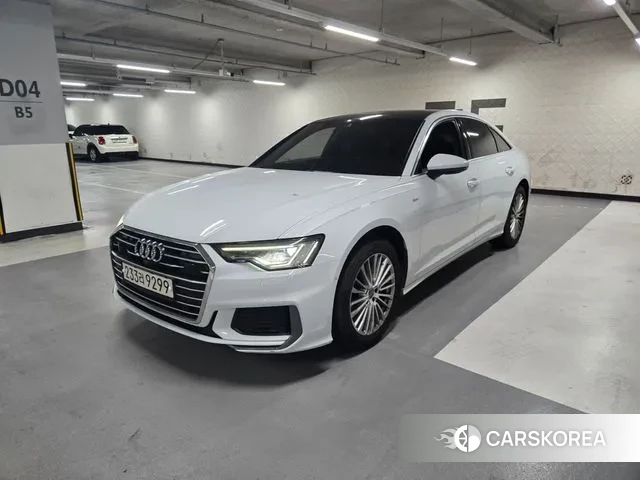 Audi A6 (C8) 2020 Белый из Кореи