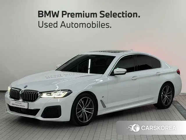 BMW 5 Series (G30) 2021 Белый из Кореи