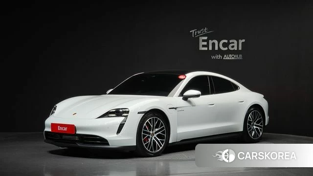 Porsche Taycan 2021 Белый из Кореи