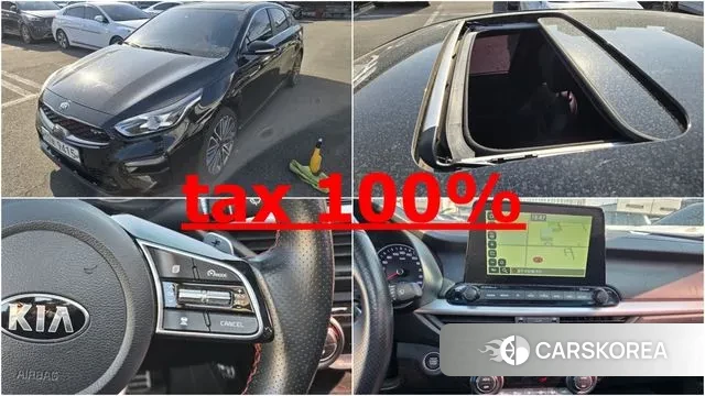 Kia Come New K3 2019 Черный из Кореи