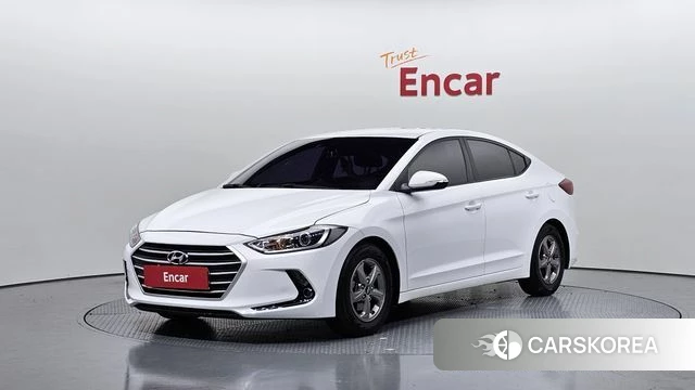 Hyundai Avante AD 2018 Белый из Кореи