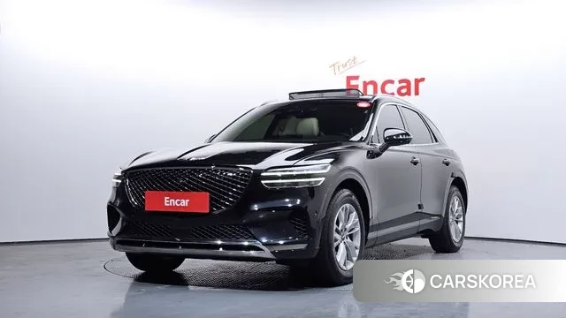 Genesis GV70 2021 Черный из Кореи