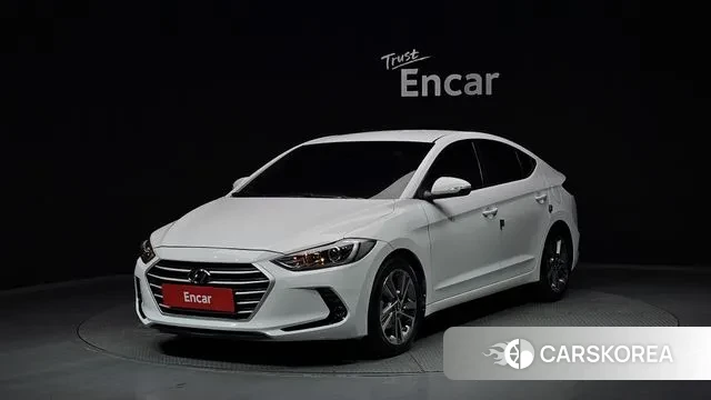 Hyundai Avante AD 2018 Белый из Кореи