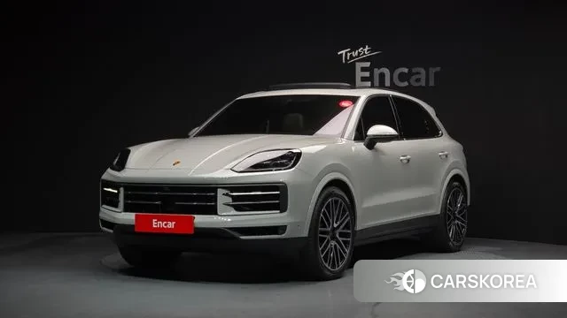 Porsche Cayenne (PO536) 2024 Серебристо-серый из Кореи