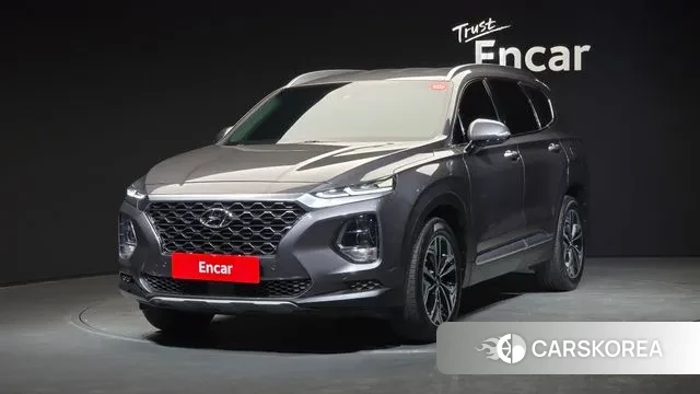 Hyundai Santa Fe TM 2019 Серый из Кореи