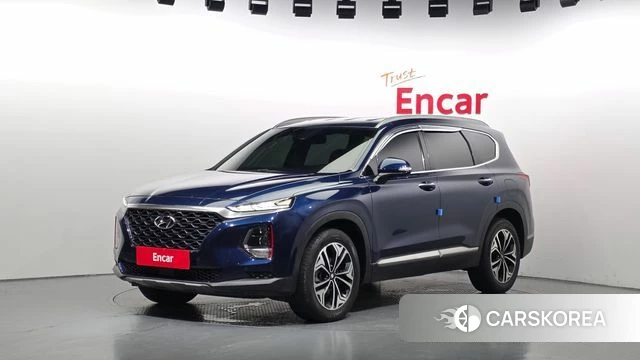 Hyundai Santa Fe TM 2018 Синий из Кореи