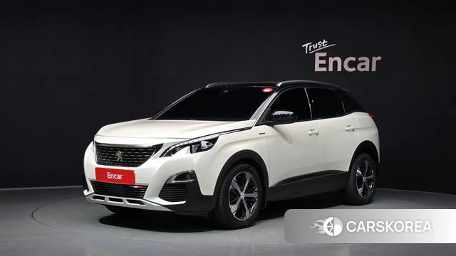 Peugeot 3008 second generation 2019 Белый из Кореи