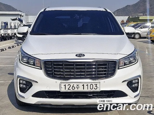Kia The New Carnival 2020 Жемчужный цвет из Кореи