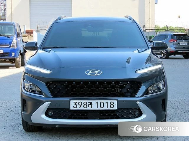 Hyundai The New Kona Hybrid 2022 Синий нефрит из Кореи