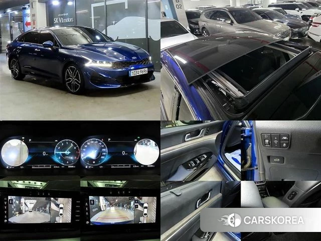 Kia K5 3rd generation 2020 Синий из Кореи