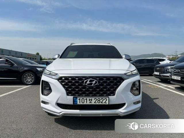 Hyundai Santa Fe TM 2019 Белый из Кореи