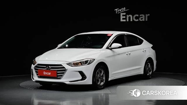 Hyundai Avante AD 2018 Белый из Кореи
