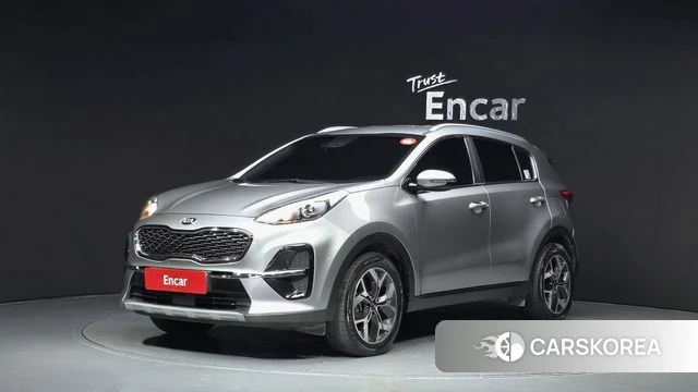 Kia Sportage The Bold 2020 Серебристо-серый из Кореи