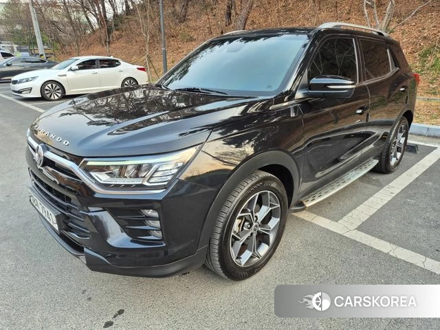 Ssangyong Beautiful Korando 2019 Черный из Кореи