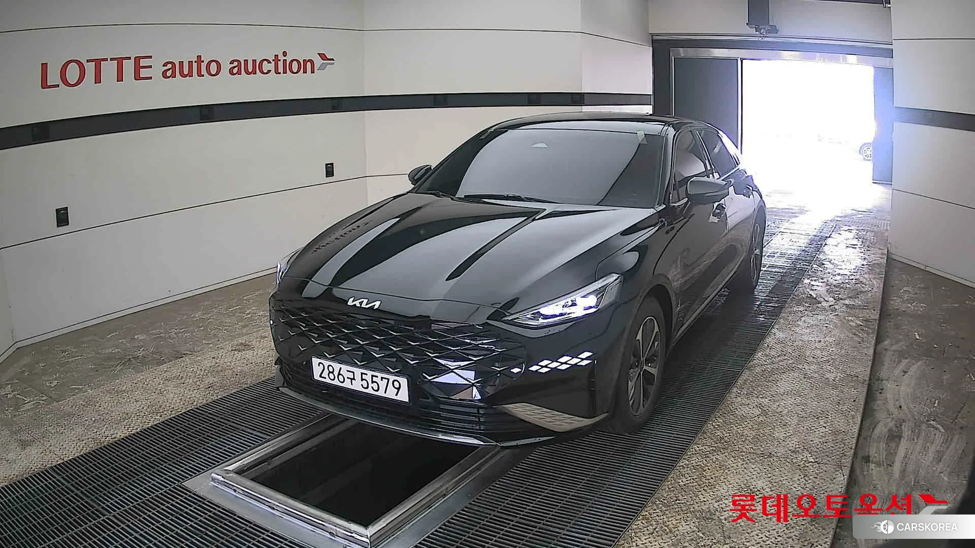 Kia K8 Hybrid 2022 Aurora Black Pearl из Кореи