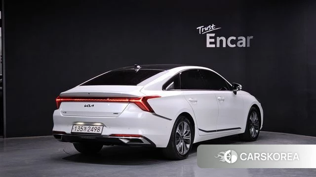 Kia K8 Hybrid 2022 Белый из Кореи