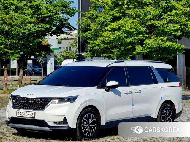 Kia Carnival 4th generation 2021 Белый из Кореи