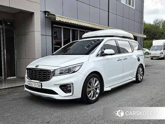 Kia The New Carnival 2018 Белый из Кореи