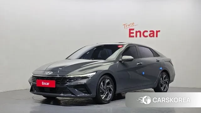 Hyundai The New Avante (CN7) 2023 Серый из Кореи