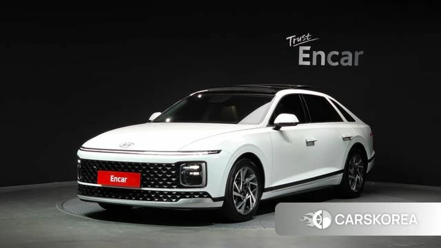 Hyundai Grandeur (GN7) 2023 Белый из Кореи