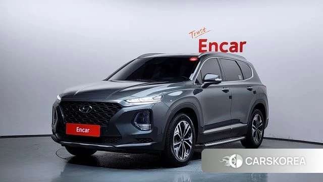 Hyundai Santa Fe TM 2018 Серый из Кореи