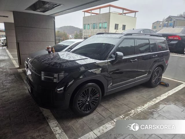 Hyundai Santa Fe (MX5) 2025 Черный из Кореи