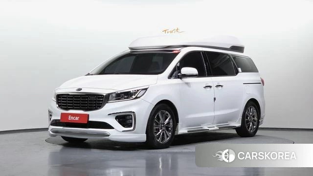 Kia The New Carnival 2019 Белый из Кореи