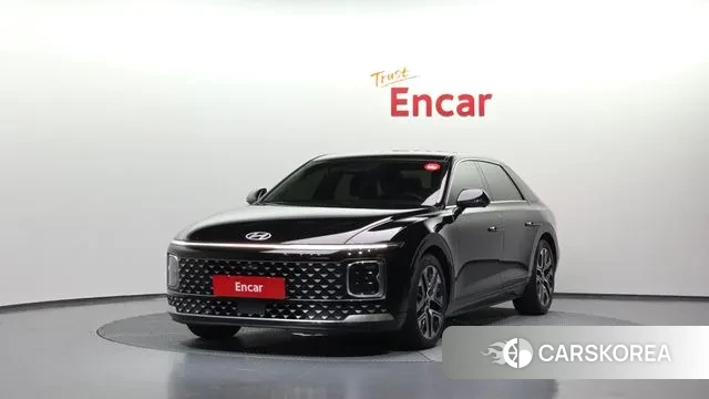 Hyundai Grandeur (GN7) 2023 Черный из Кореи