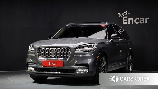 Lincoln Aviator 2nd generation 2023 Серый из Кореи
