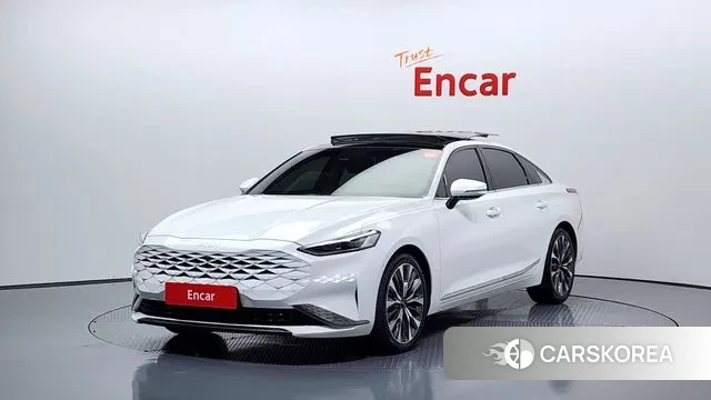 Kia K8 2021 Белый из Кореи