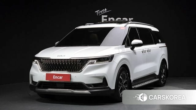 Kia Carnival 4th generation 2023 Белый из Кореи