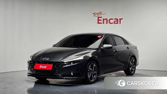 Hyundai Avante (CN7) 2021 Серый из Кореи