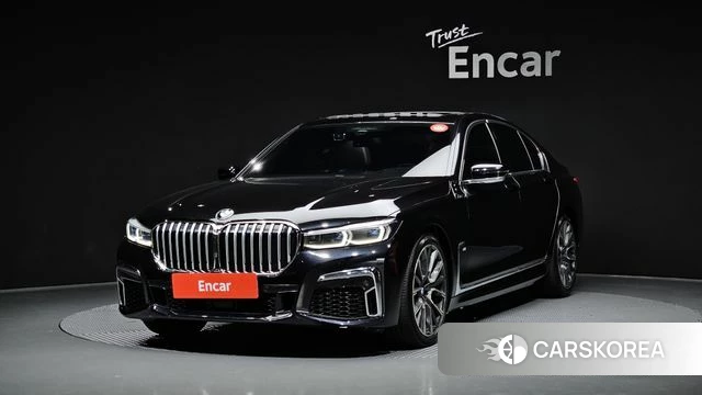 BMW 7 Series (G11) 2020 Черный из Кореи