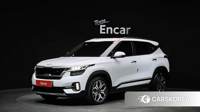 Kia Seltos 2022 Белый из Кореи
