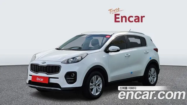 Kia Sportage 4th Generation 2018 Белый из Кореи