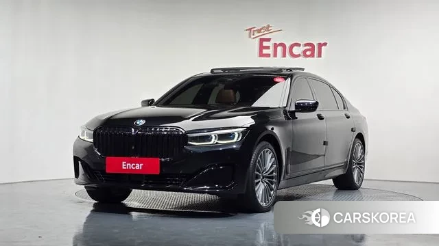 BMW 7 Series (G11) 2022 Черный из Кореи