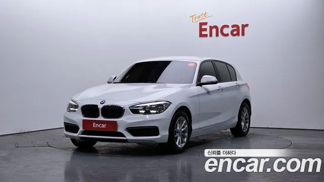 BMW 1 Series (F20) 2018 Белый из Кореи