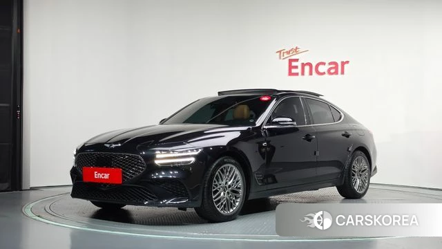 Genesis The New G70 2021 Черный из Кореи