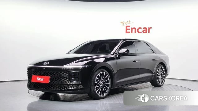 Hyundai Grandeur Hybrid (GN7) 2023 Черный из Кореи