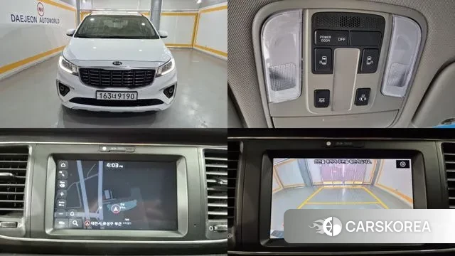 Kia The New Carnival 2020 Белый из Кореи