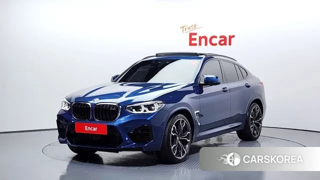 BMW X4M (G02) 2019 Синий из Кореи