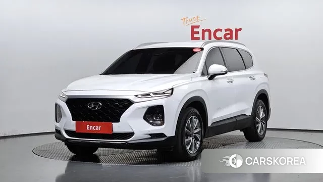 Hyundai Santa Fe TM 2018 Белый из Кореи