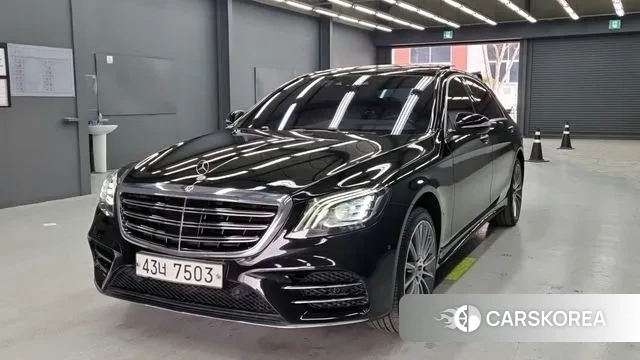 Mercedes-Benz S-Class W222 2018 Черный из Кореи