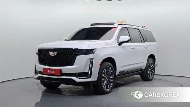 Cadillac Escalade 5th Generation 2021 Белый из Кореи